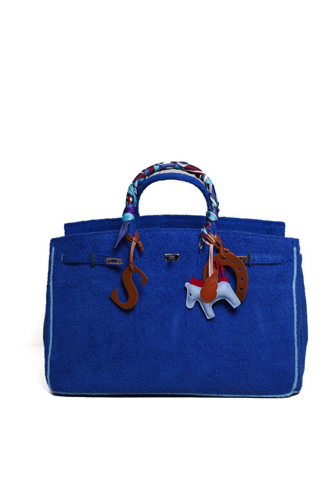 Sundaze Terrycloth Tote Bag Blue Small
