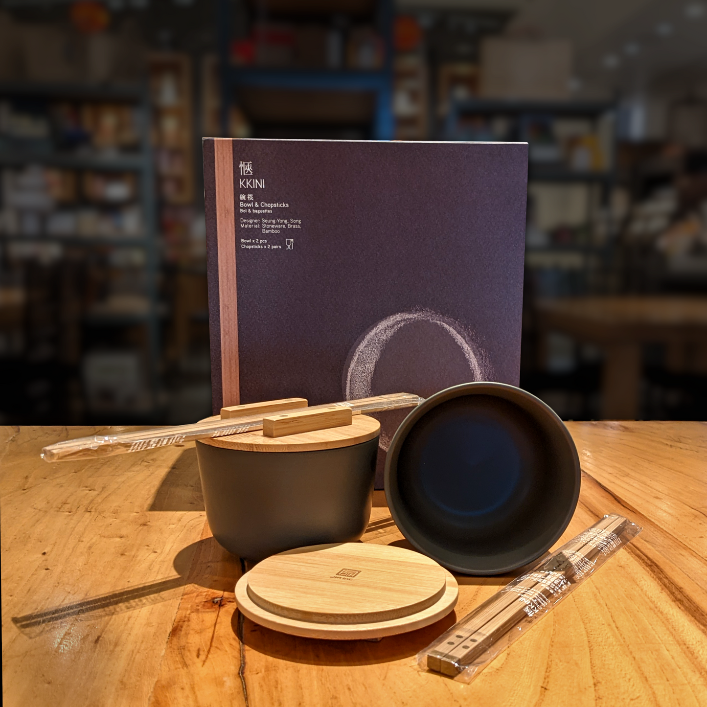 JIA Kkini Bowl & Chopsticks Set