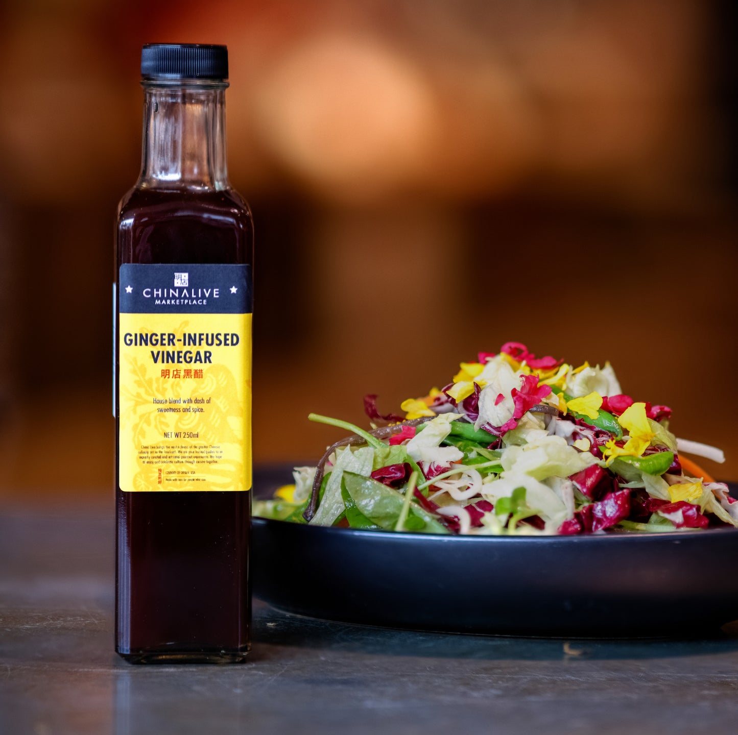 China Live Ginger-Infused Vinegar