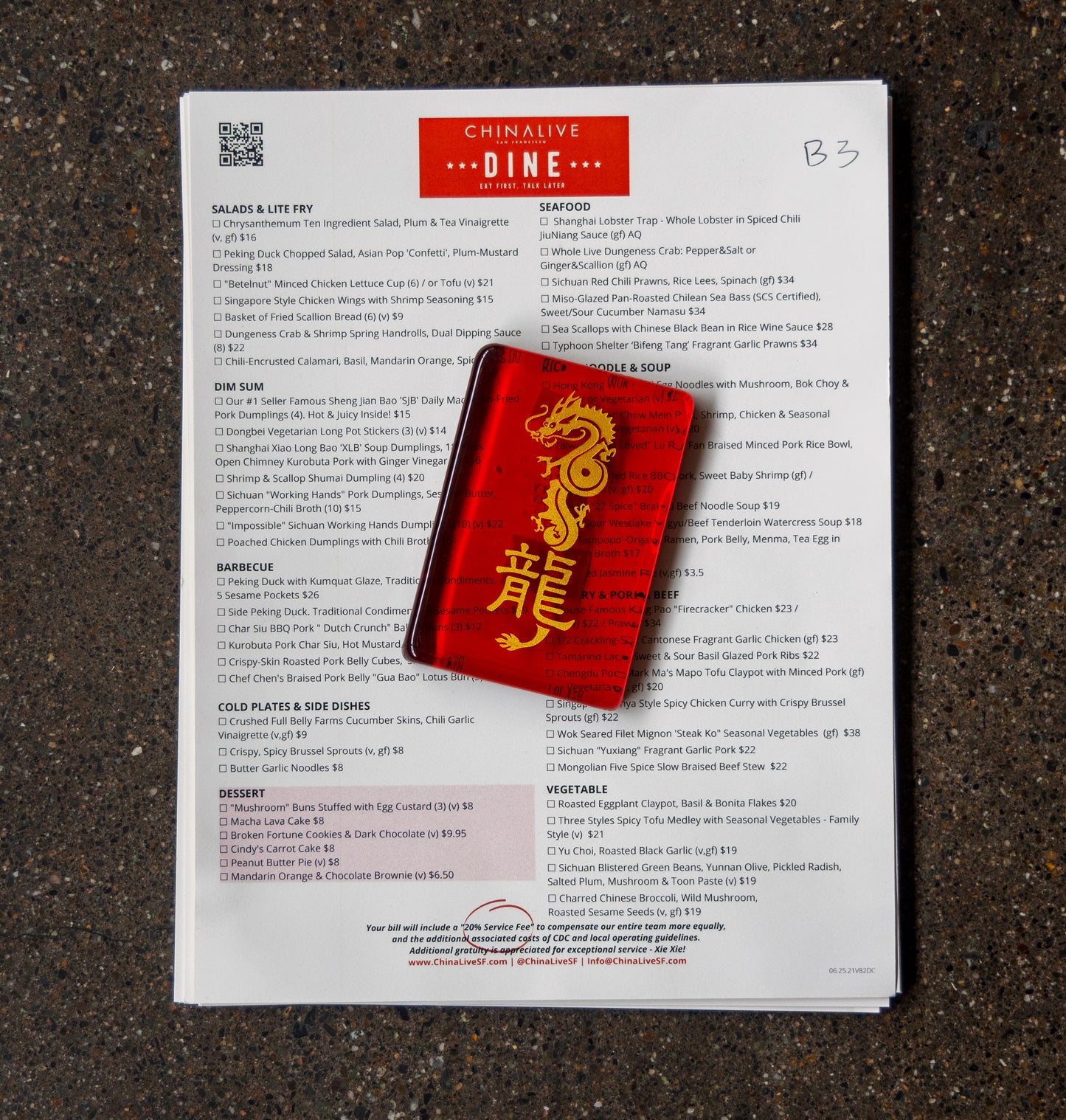 Glass Red Envelopes