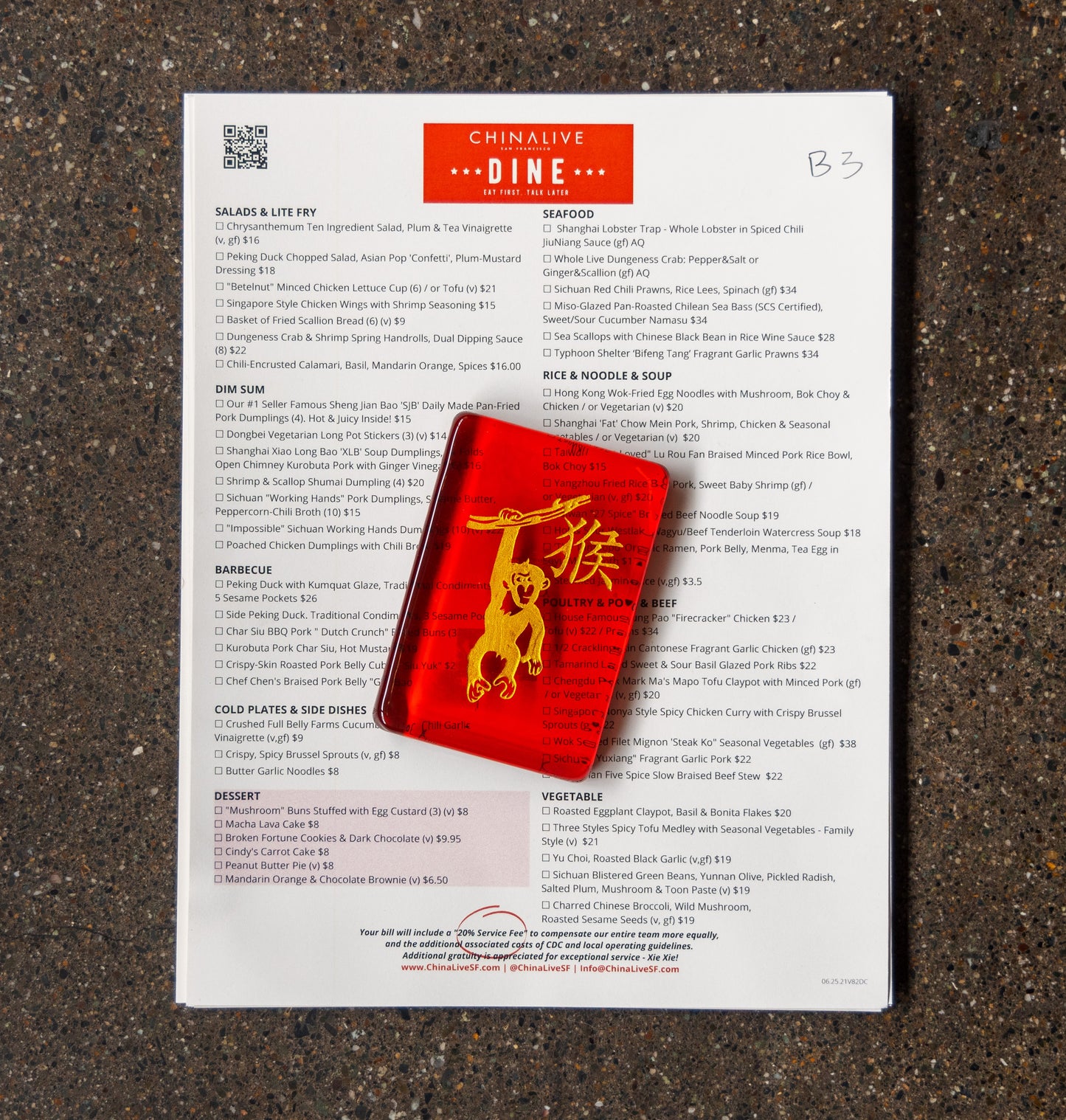 Glass Red Envelopes