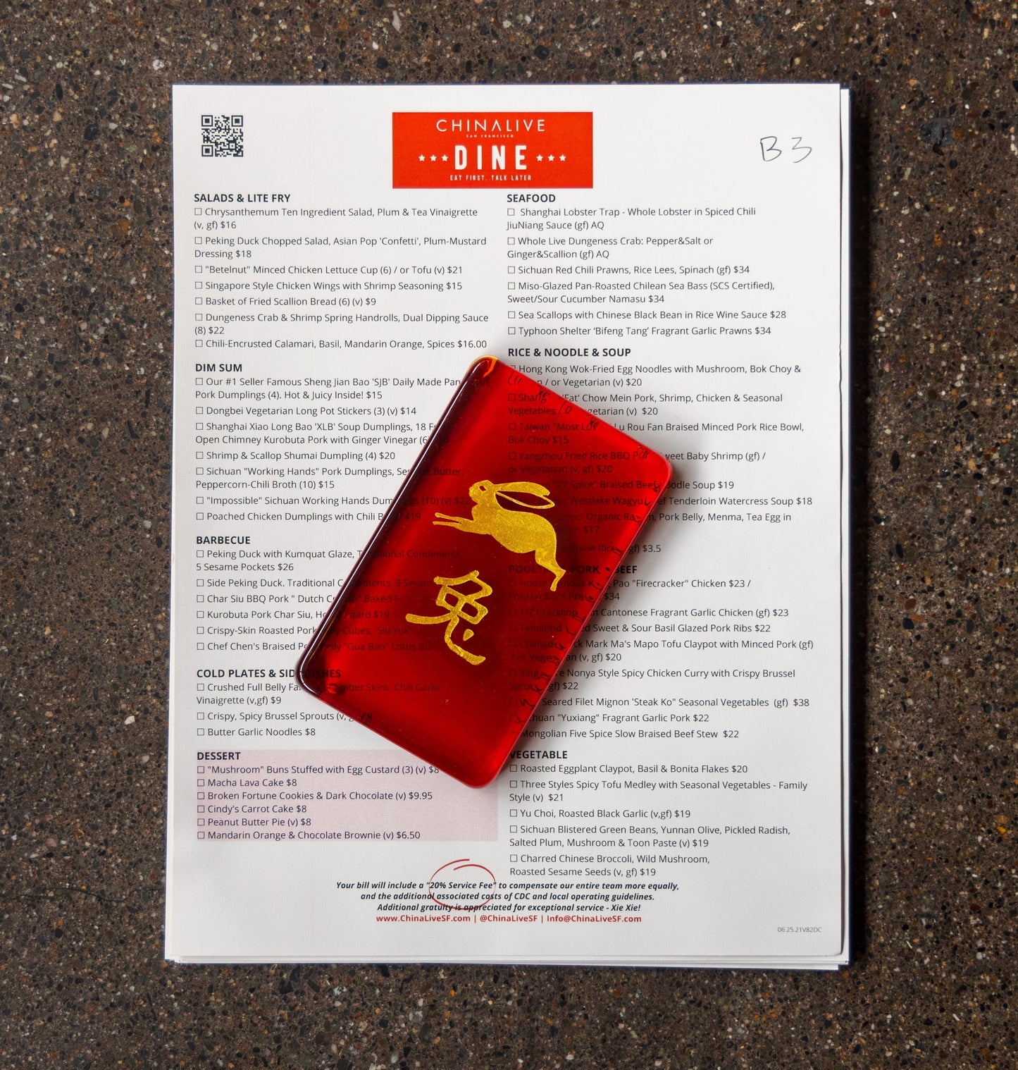 Glass Red Envelopes