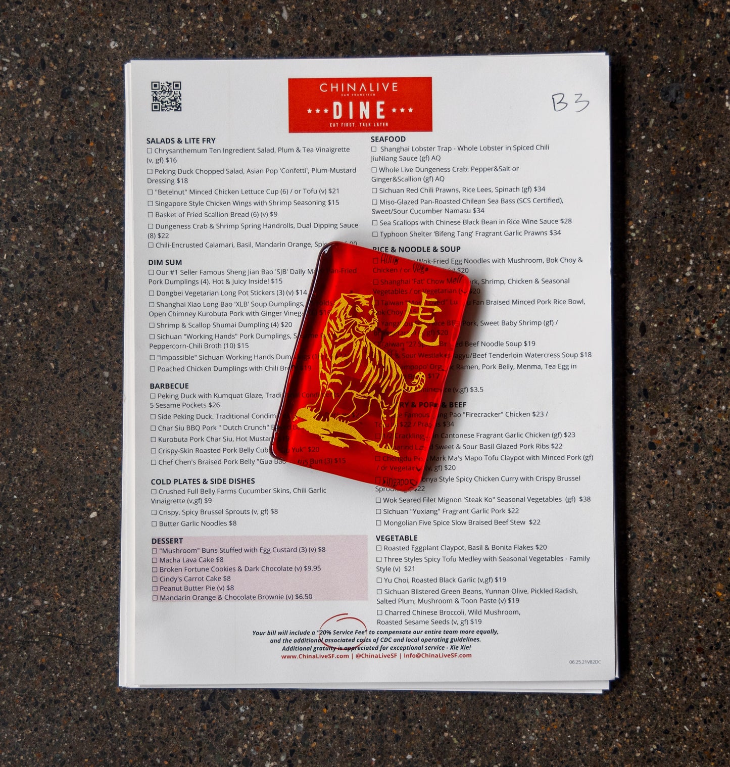 Glass Red Envelopes
