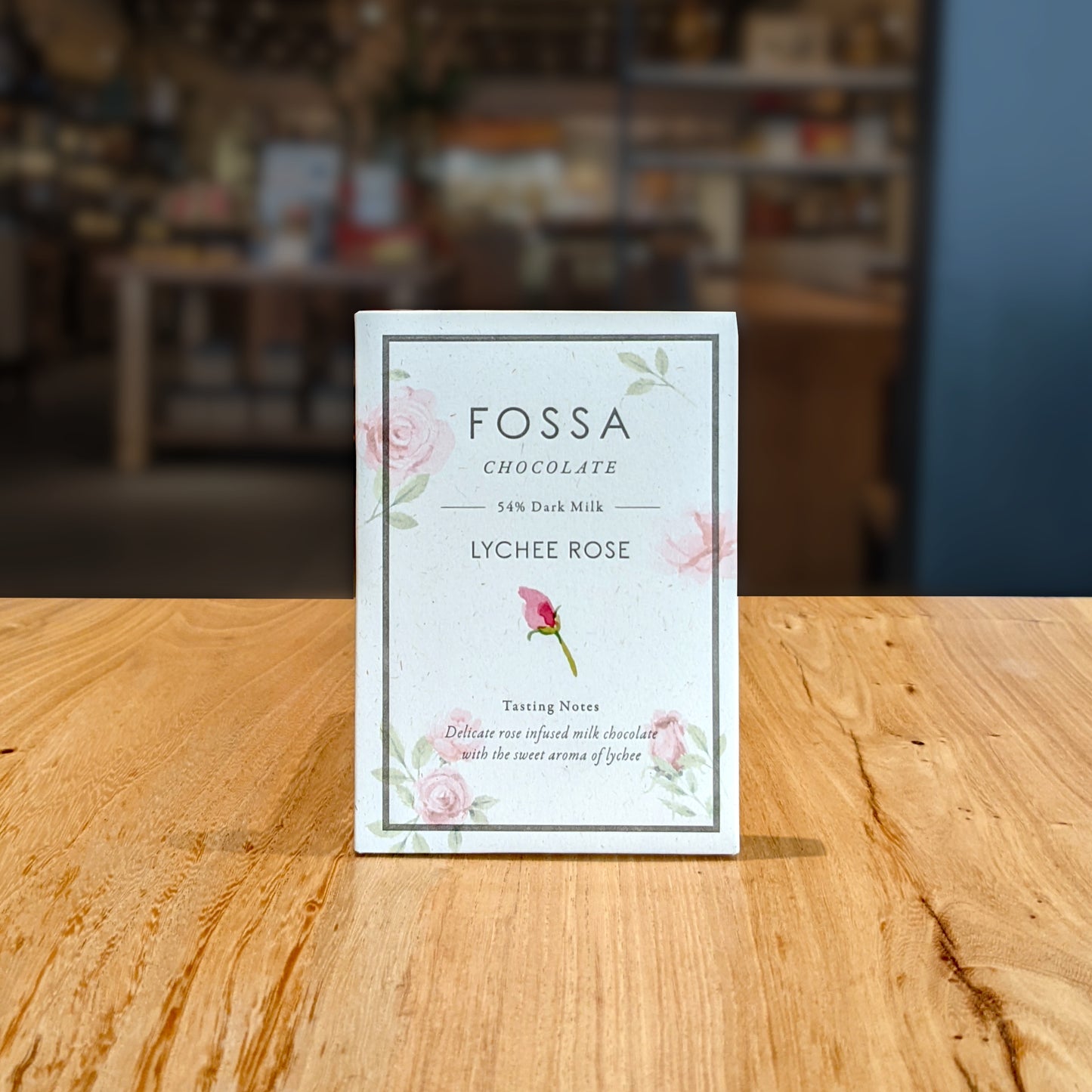 FOSSA Lychee Rose Dark Milk