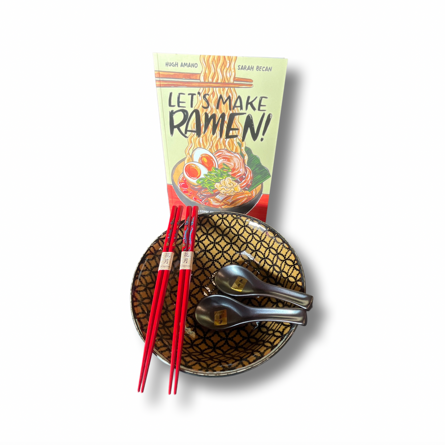 Ramen for Two Gift Set with Let's Make Ramen Comic Book Cookbook